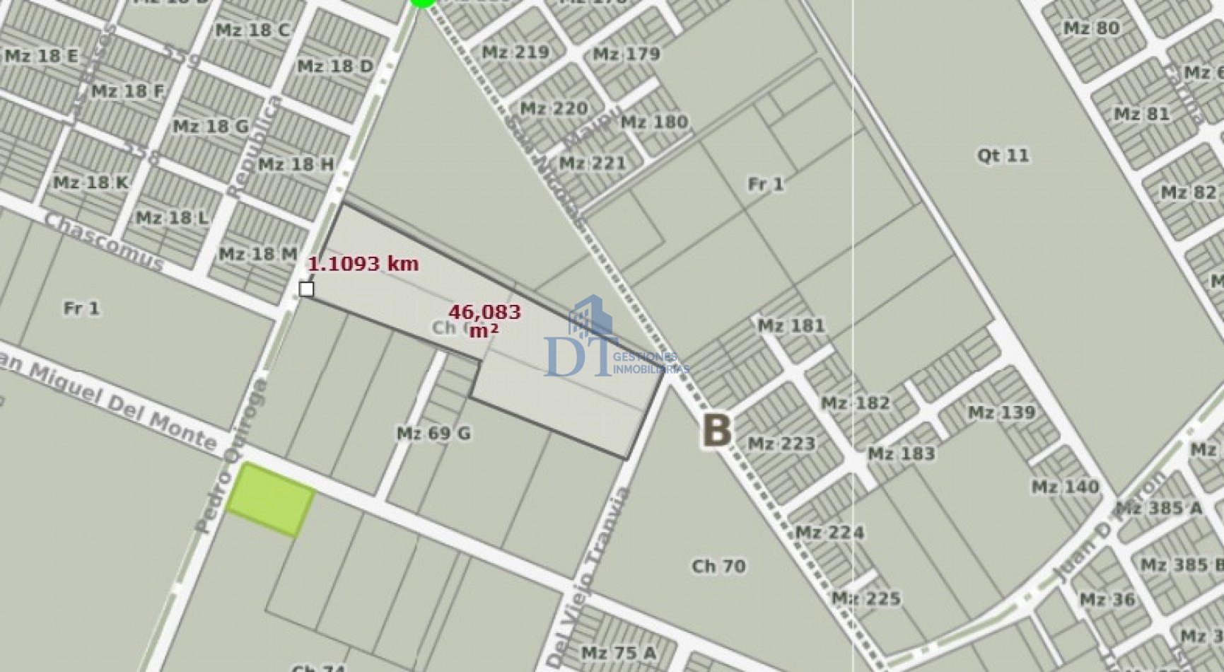 Oportunidad de inversion 46.000 m2 en San Vicente